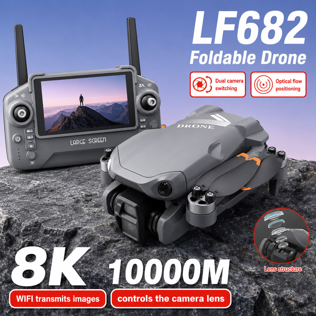 Aerial Photo LF682 Drone 8K HD - Dji Drone Mini 3 ulasan dan harga
