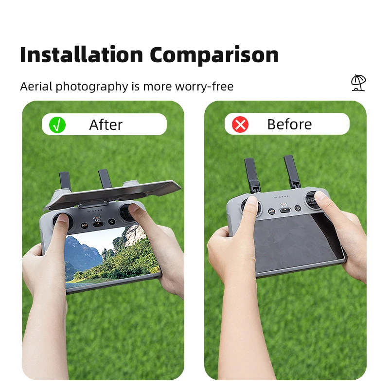 BRDRC Sun Hood/Sunshade For DJ - Dji Drone Air 3 ulasan dan harga